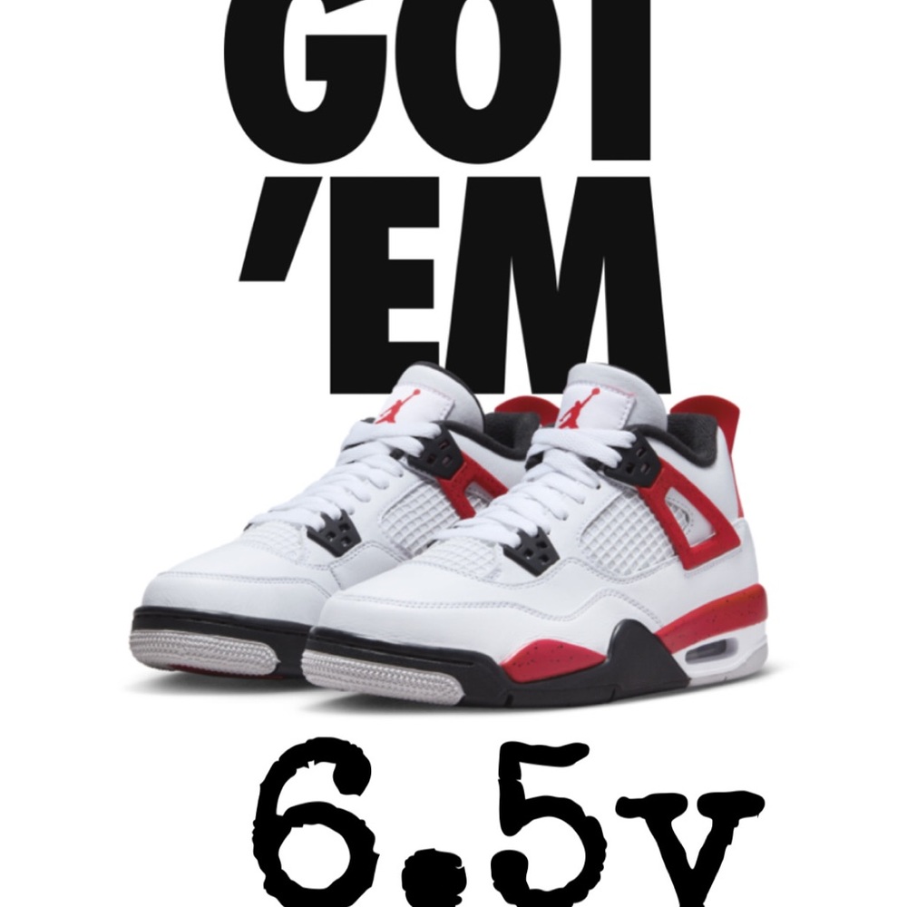 Jordan 4 retro (6.5y)